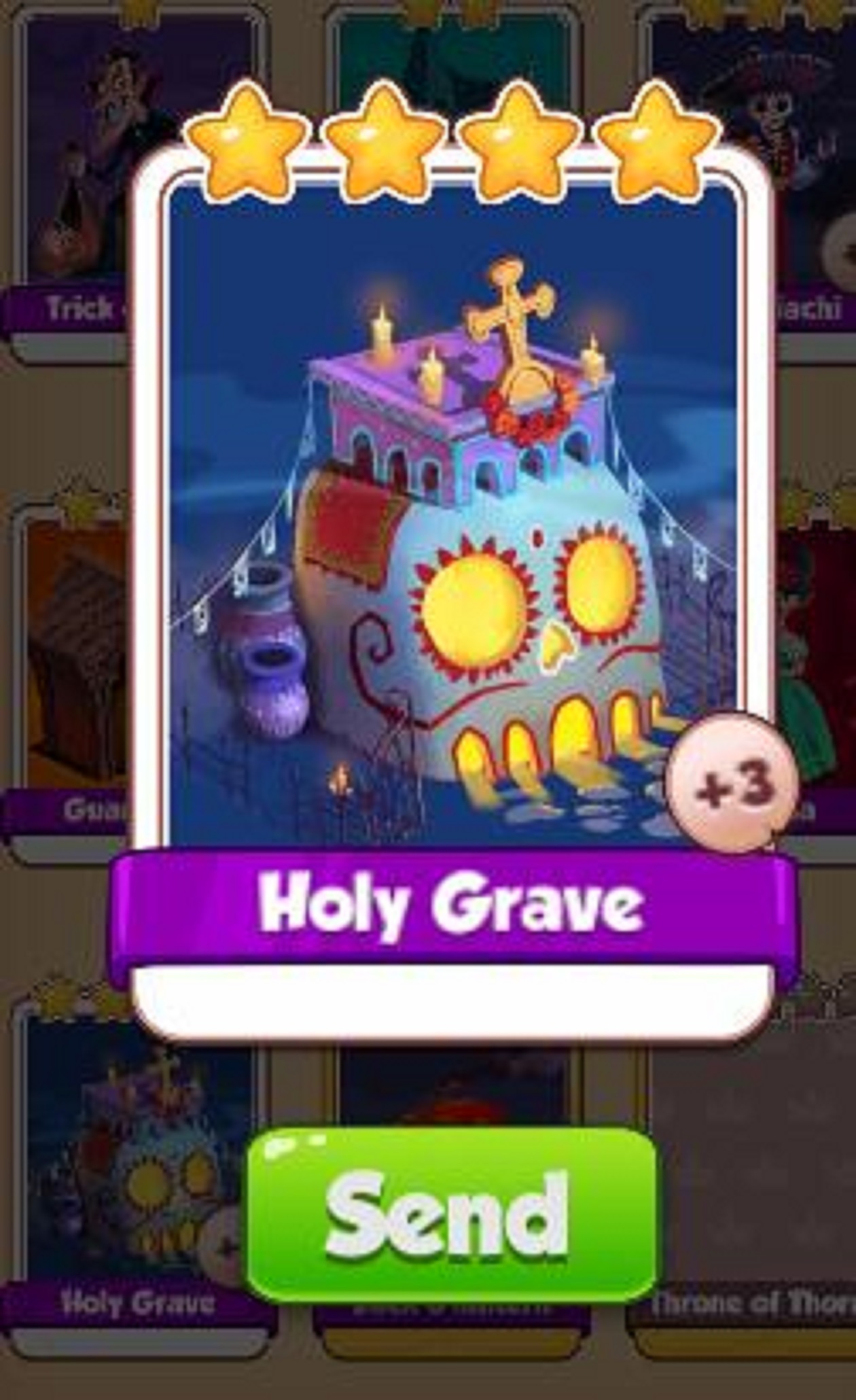 Holy Grave Card - Halloween Set - from Coin Master Cards