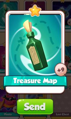 Treasure Map Card - Items Set - from Coin Master Cards
