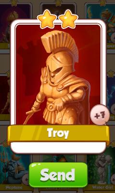 Troy Card - Statues Set - from Coin Master Cards