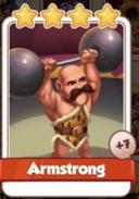Armstrong - Circus Set - from Coin Master Cards