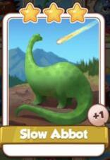 Slow Abbot - Dinos Set - from Coin Master Cards