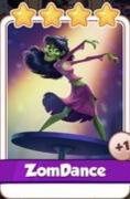 ZomDance Card - Zombies Set - from Coin Master Cards